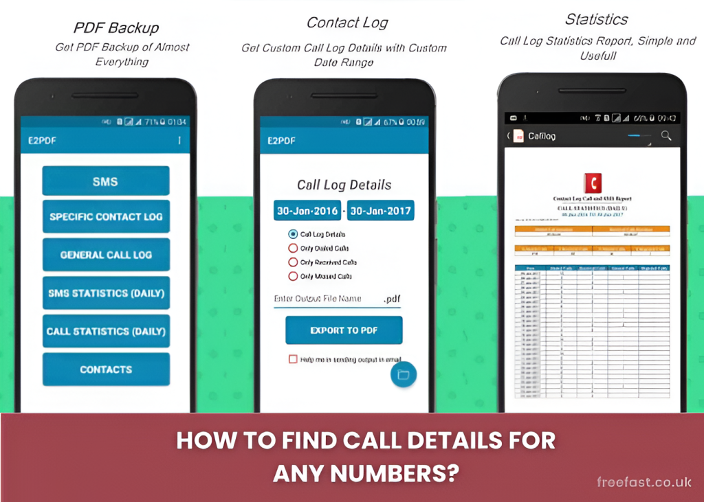 How to Find Call Details for Any Number?