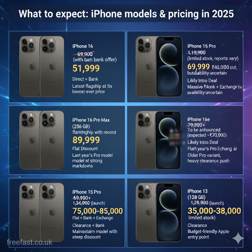 What to expect: iPhone models & pricing in 2025